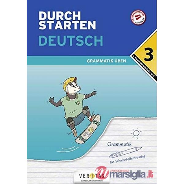 DURCHSTARTEN DEUTSCH 3. KLASSE MITTELSCHULE/AHS GRAMMATIK UBEN