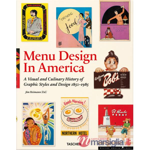 Menu design in America. Ediz. inglese, francese e tedesca