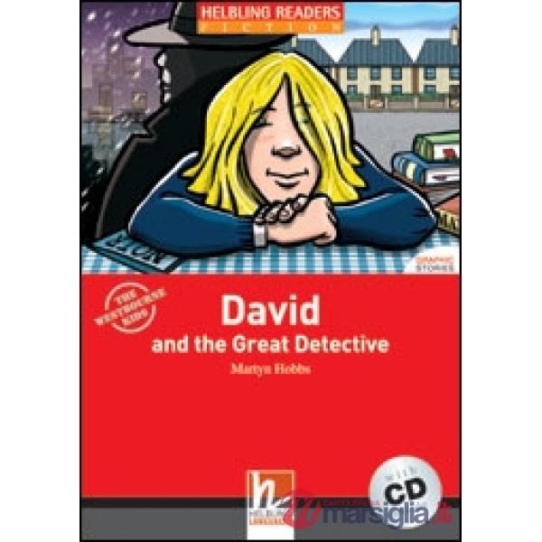 READERS RED 1 HOBBS DAVID GREAT DETECTIVE + CD