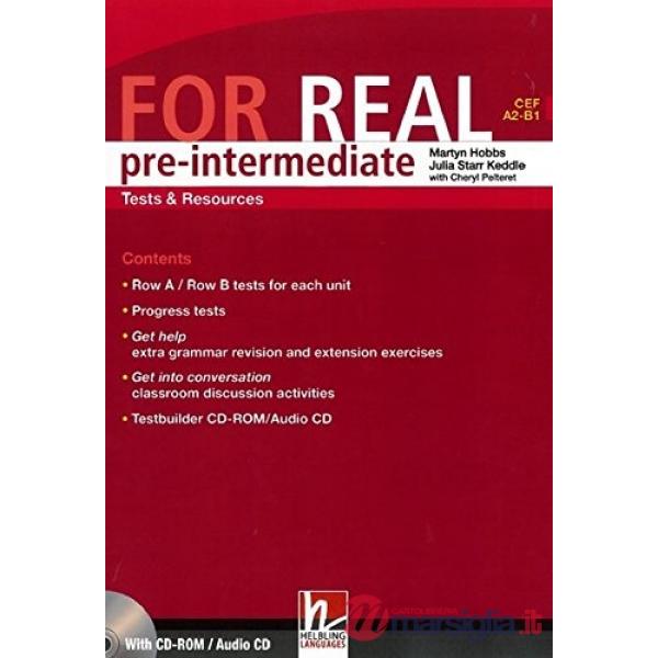 FOR REAL PRE-INTERM TEST&RES INTRNL VERSION