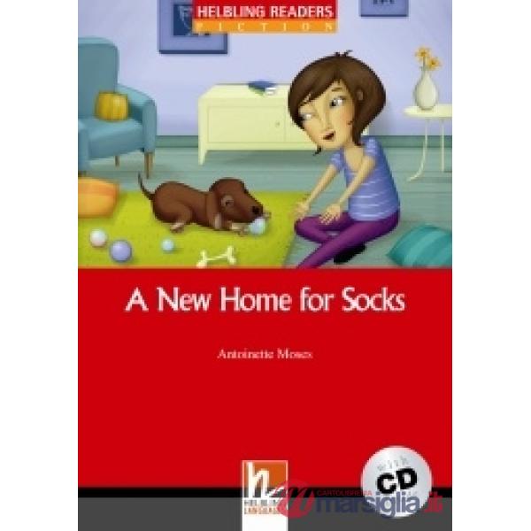 READERS RED 1 MOSES NEW HOME FOR SOCKS + CD