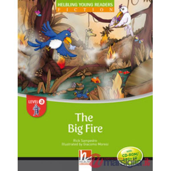 YOUNG READ A THE BIG FIRE + CDROM/CDAUDIO