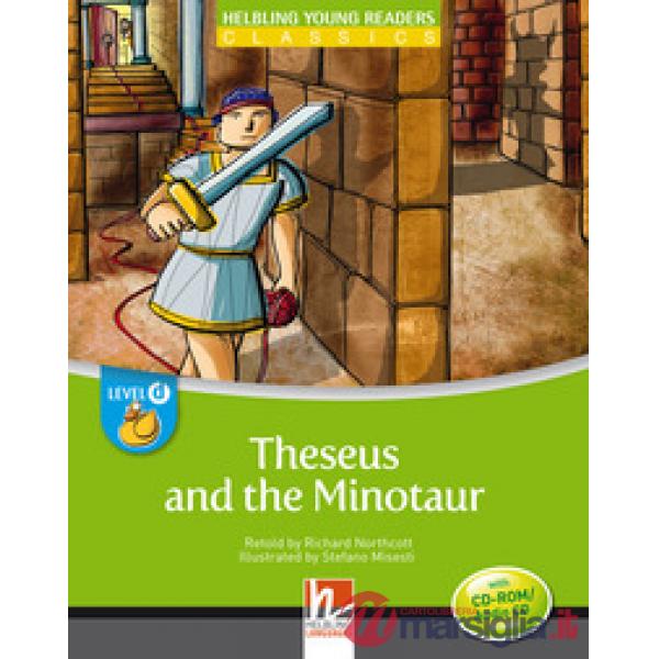 YOUNG READ D THESEUS & MINOTAUR + CDROM/CDAUDIO