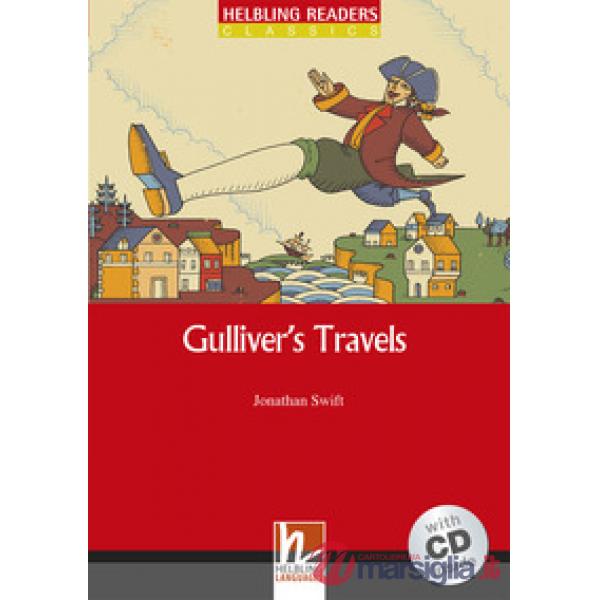 READERS RED 3 SWIFT GULLIVER'S TRAVEL + CD