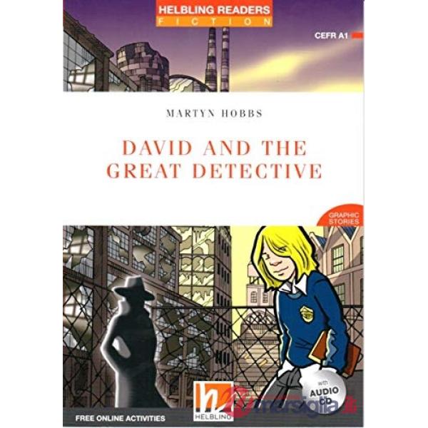 HEL READERS RED 1 DAVID GREAT DETECTIVE + CD + EZONE