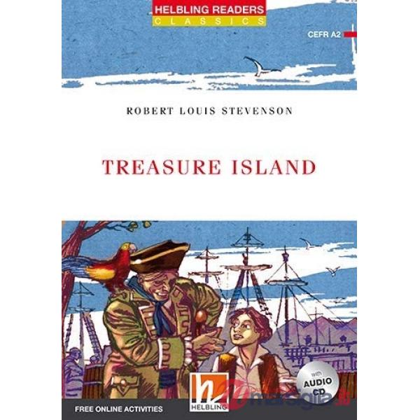 HEL READERS RED 3 STEVENSON TREAS ISLAND + CD + EZONE