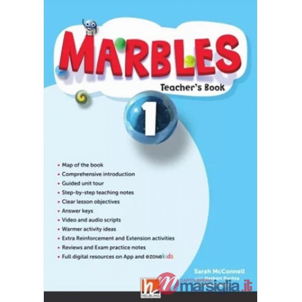 MARBLES TEACHER'S BOOK + APP + E - ZONE 1