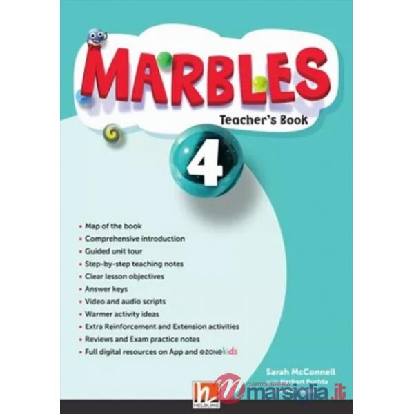MARBLES TEACHER'S BOOK + APP + E - ZONE 4