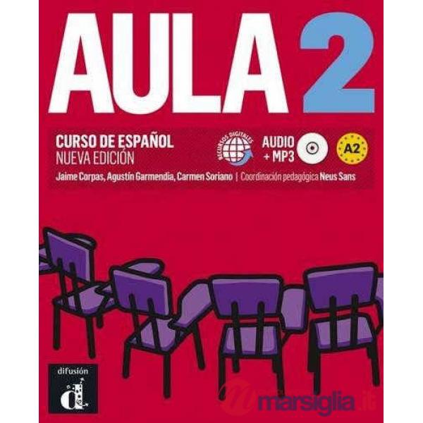 AULA 2 NUEVA EDICION LIBRO DEL ALUMNO + CD
