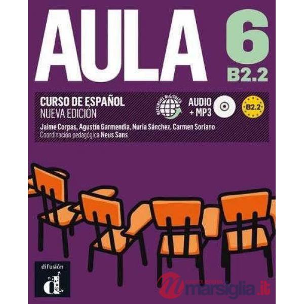 AULA 6 NUEVA EDICION B2.2 LIBRO DEL ALUMNO + CD