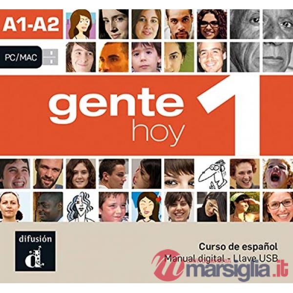 GENTE HOY 1 NIVEL A1-B2 BIBLIOTECA USB CON LIBRO DIGITAL