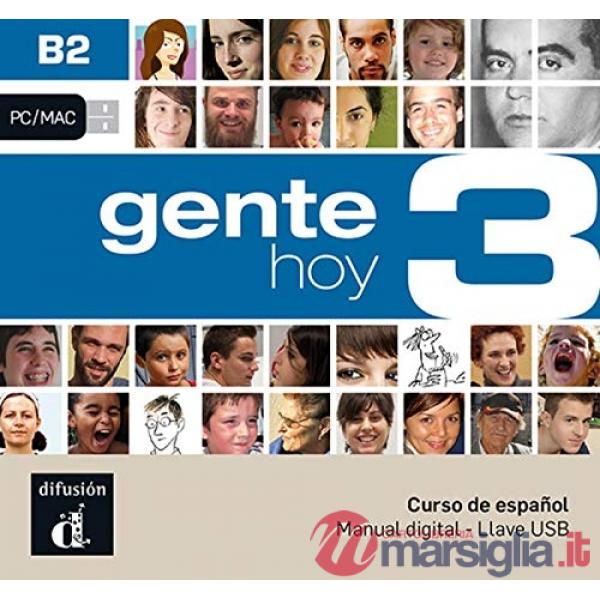 GENTE HOY 3 NIVEL B2 NIBLIOTECA USB CON LIBRO DIGITAL