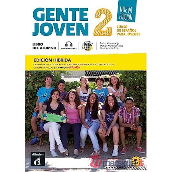 GENTE JOVEN 2 LIBRO ALUMNO HIBRIDA