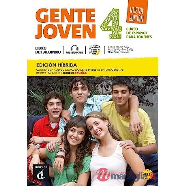 GENTE JOVEN 4 LIBRO ALUMNO HIBRIDA