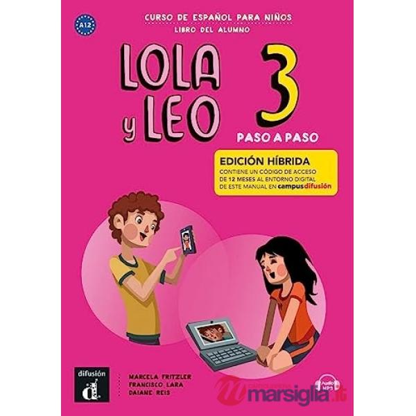 LOLA Y LEO PASO A PASO 3 ALUMNO HOBRIDA