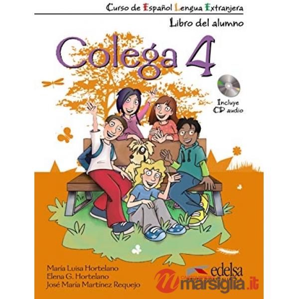 COLEGA 4 - ALUMNO + EJERCICIOS + CD (PACK)