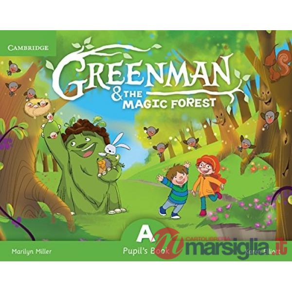 GREENMAN AND MAGIC FOREST LEVEL A PB W/STICK