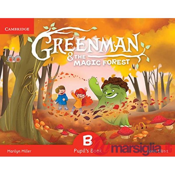 GREENMAN AND MAGIC FOREST LEVEL B PB W/STICK