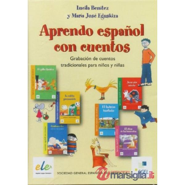 APRENDO ESPANOL CUENTOS... 6CDS