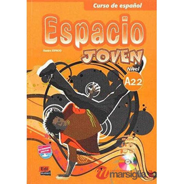 ESPACIO JOVEN A2.2 LIBRO + CDROM - ED INTERNAZIONALE