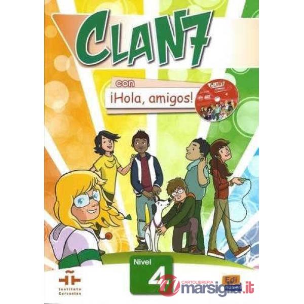 CLAN 7 - NIVEL 4 - LIBRO + CDROM