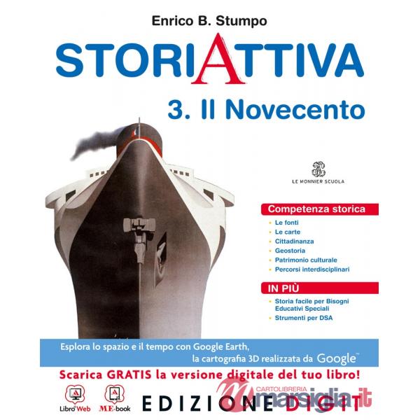 STORIA ATTIVA VOL 3 + ME BOOK + CONT.DIGIT.