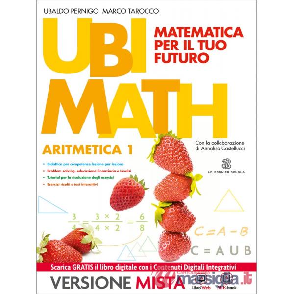 UBI MATH. MATEMATICA PER IL FUTURO MB + CONT.DIGIT.
