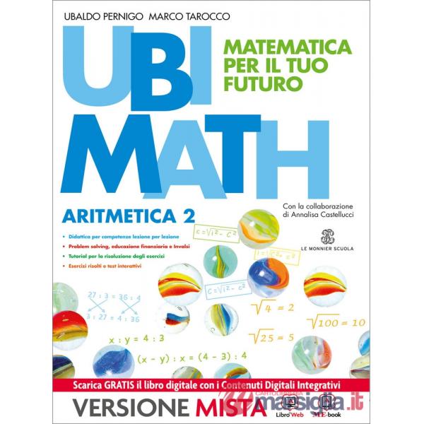 UBI MATH. MATEMATICA PER IL FUTURO M. B. + CONT.DIGIT.