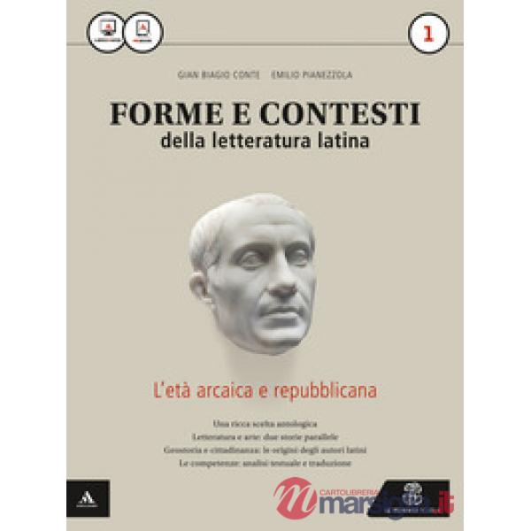 LETTERATURA LATINA FORME TESTI CONTESTI 1