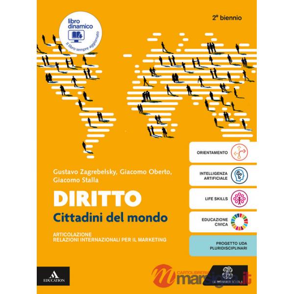 DIRITTO - CITTADINI DEL MONDO VOLUME UNICO PER IL 2 BIENNIO