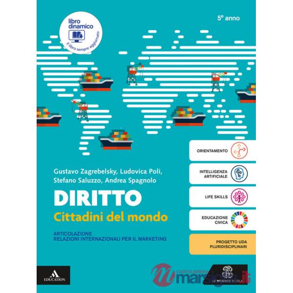 DIRITTO - CITTADINI DEL MONDO VOLUME PER IL 5 ANNO