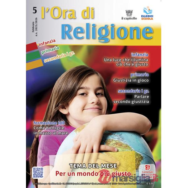 Ora di religione (2025-2026) (L'). Vol. 5: Febbraio. Per un mondo più giusto