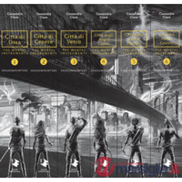 Shadowhunters. The mortal instruments: Città di ossa-Città di cenere-Città di vetro-Città degli angeli caduti-Città delle anime 