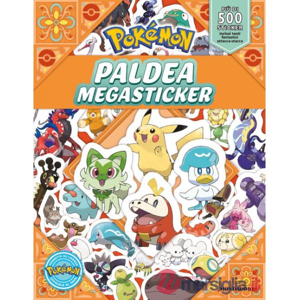Pokémon. Paldea megasticker. Ediz. illustrata