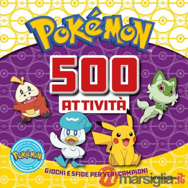 Pokémon. 500 attività. Ediz. a colori