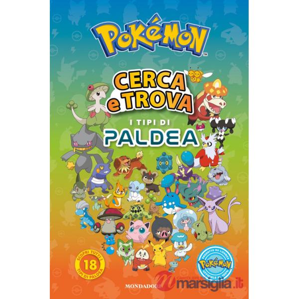 Pokémon. Cerca e trova i tipi di Paldea