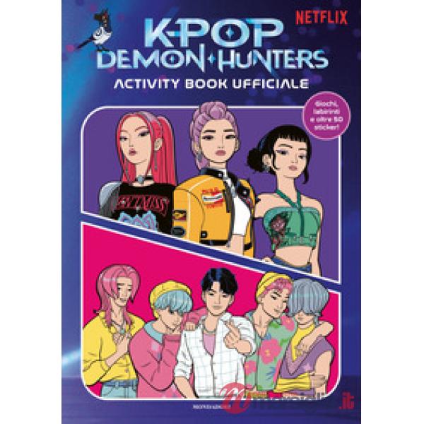 Kpop Demon Hunters. Activity book ufficiale. Con Adesivi