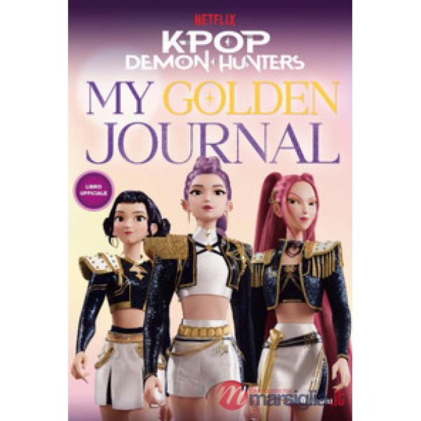 KPop Demon Hunters. My golden journal. Libro ufficiale