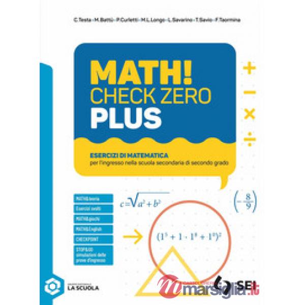 MATH CHECK ZERO PLUS - VOLUME