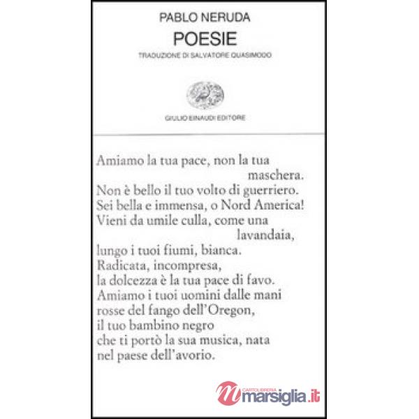Poesie. Testo spagnolo a fronte