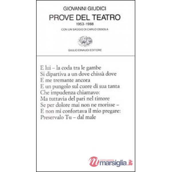 Prove del teatro (1953-1988)