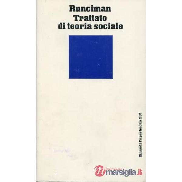 Trattato di teoria sociale. Metodologia