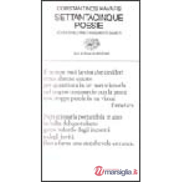 Settantacinque poesie