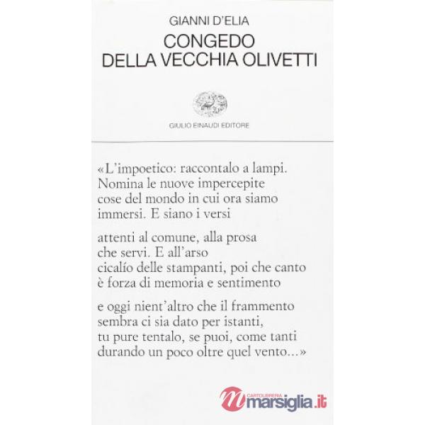 Congedo della vecchia Olivetti