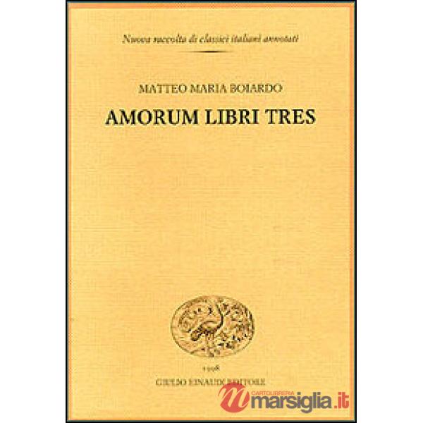 Amorum libri tres