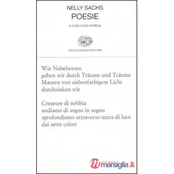 Poesie. Testo tedesco a fronte