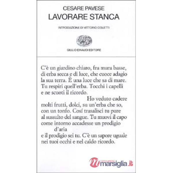 Lavorare stanca