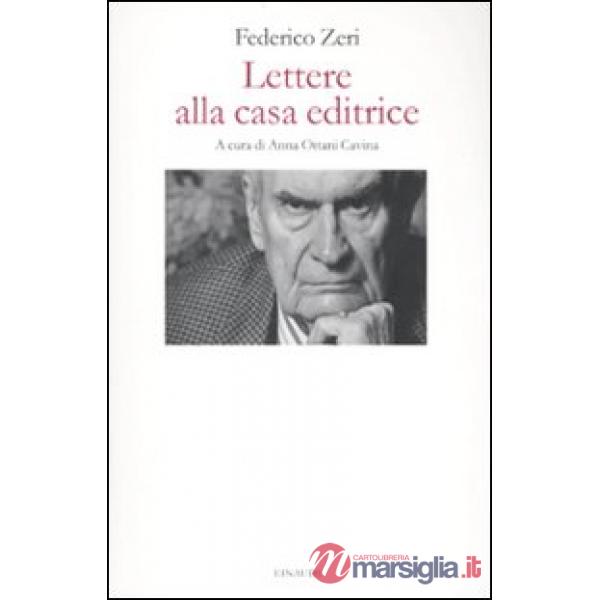 Lettere alla casa editrice