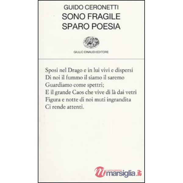 Sono fragile, sparo poesia