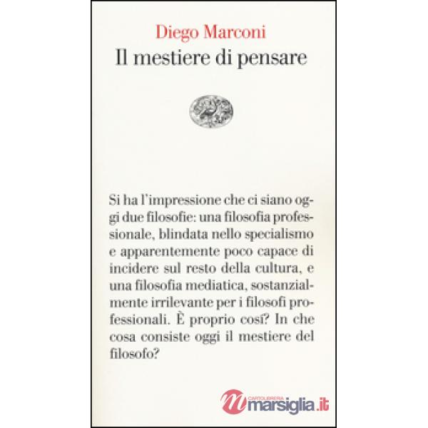 Mestiere di pensare (Il)
